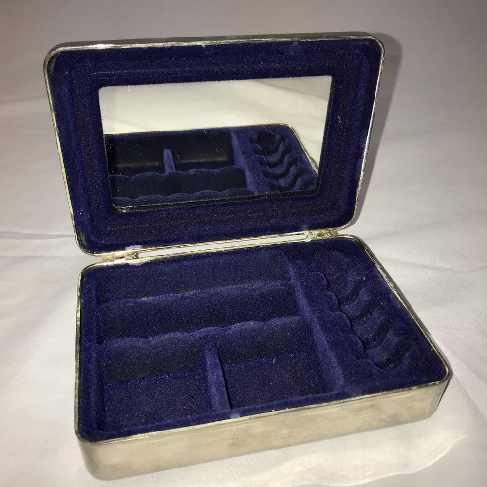 Silver Jewlery box.
